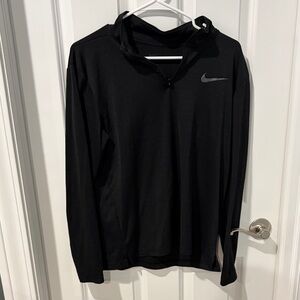 Nike Black Quarter-Zip Sweatshirt